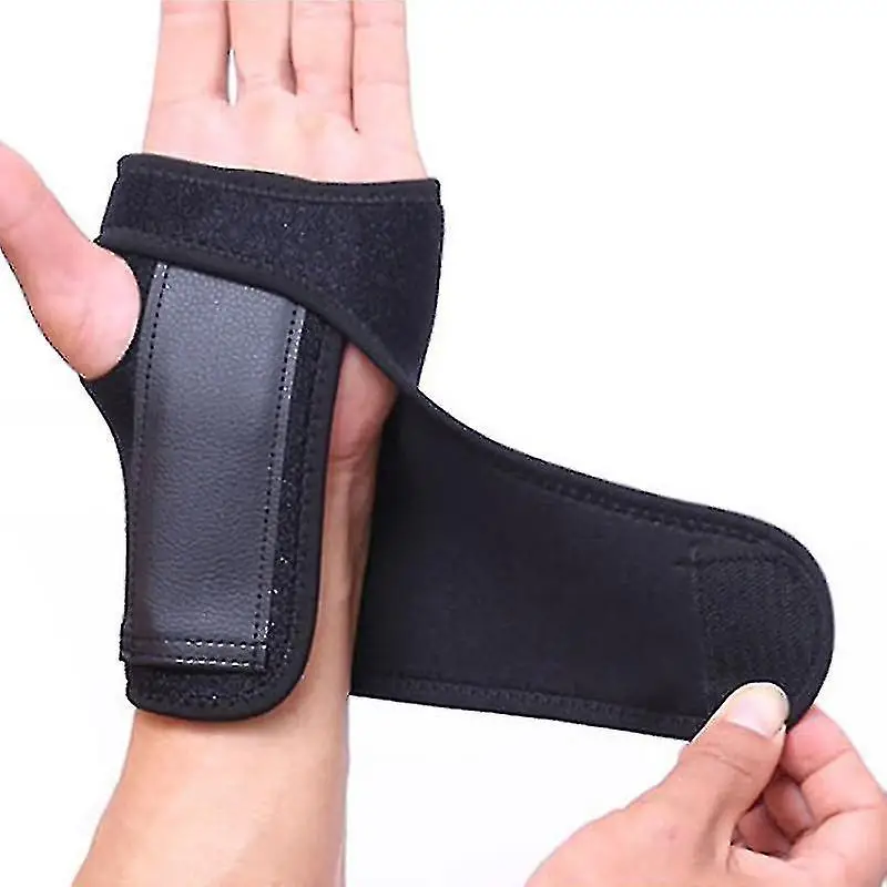 

Steel Plate Wrist Brace for Men and Women Breathable Sweat Proof Compression Support Splint for Carpal Tunnel Wrist Sprain