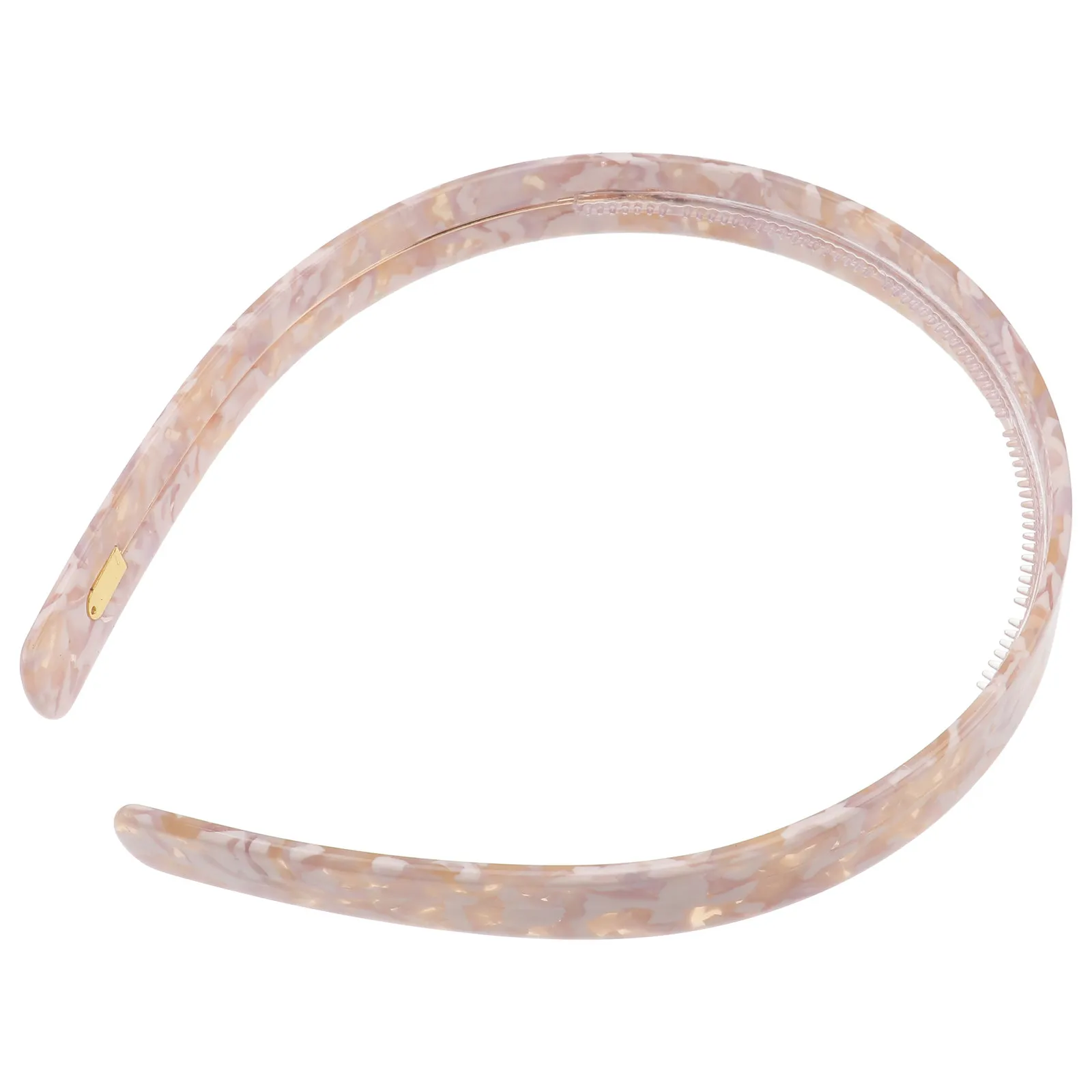 

1Pcs Hairband Premium Acetate Non-Slip Decorative Headwear for Daily Use Washing Shower Patterned Fashion Accessory