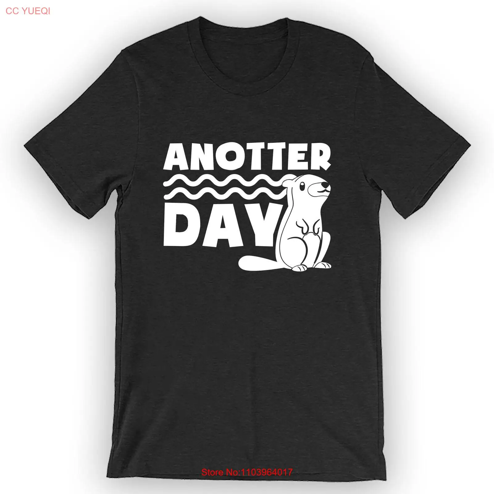 Футболка унисекс с надписью «Otter»