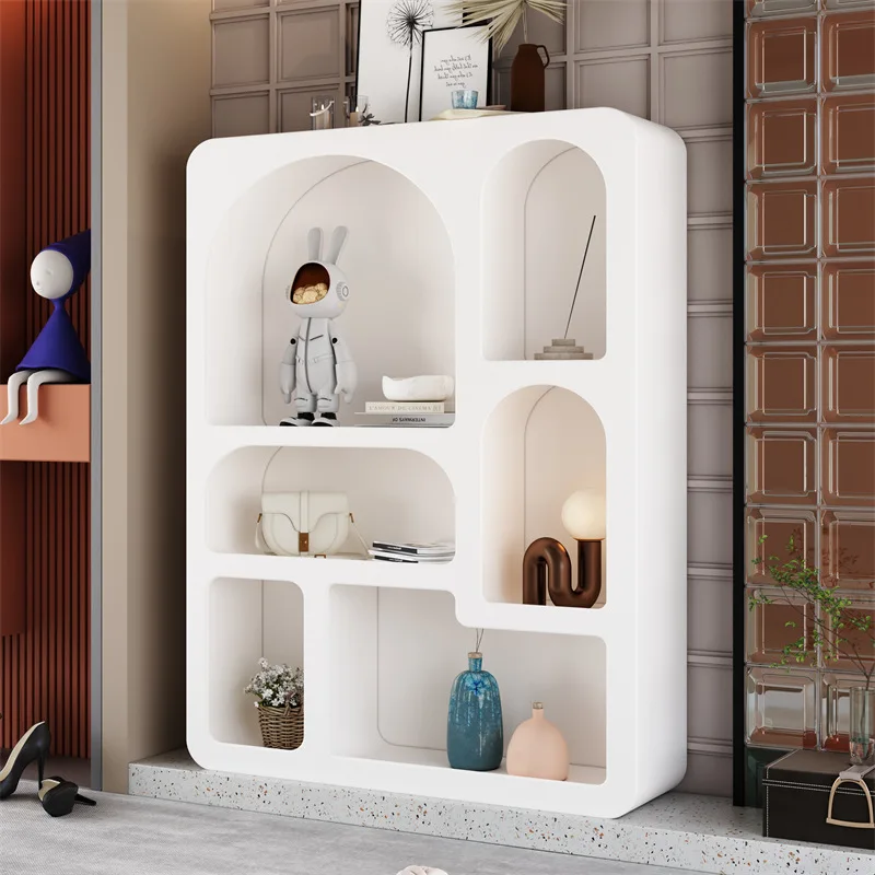

Декоративный шкаф для гостиной, прихожей, простой белый шкаф-тумба, шкаф для фотосъемки, тумба-стол, тумба-пещера
