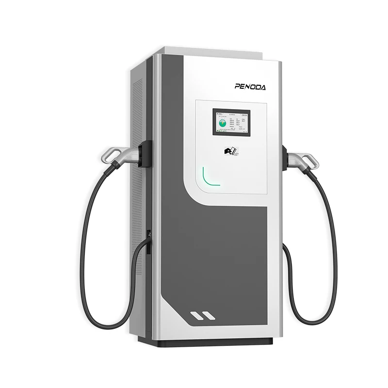 PENODA Ccs2 OCPP 1.6 10.1in Screen 2 120kw Dc Ev Charger 120kW Level 3 CCS Plug DC EV Charger Station