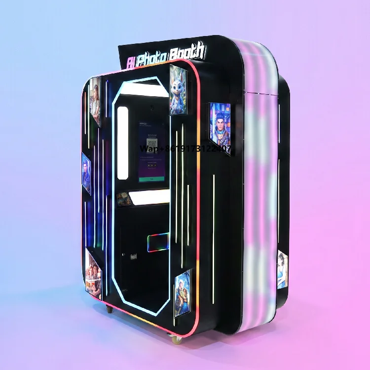 Ai Robot Photobooth, Selfie Photo Booth, Custom Vending Machine