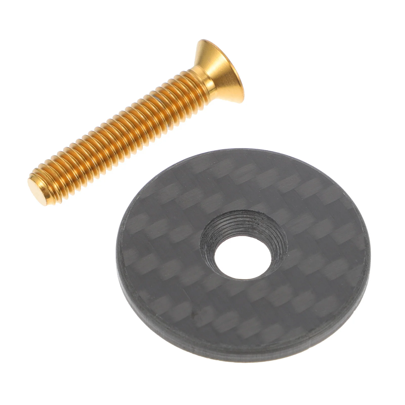 

1Set Bike Bowl Cover Titanium Alloy Front Fork Handle Stem Cap 286mm Mountain Road Fixed Gear Bike Accessories Outdoor Decor