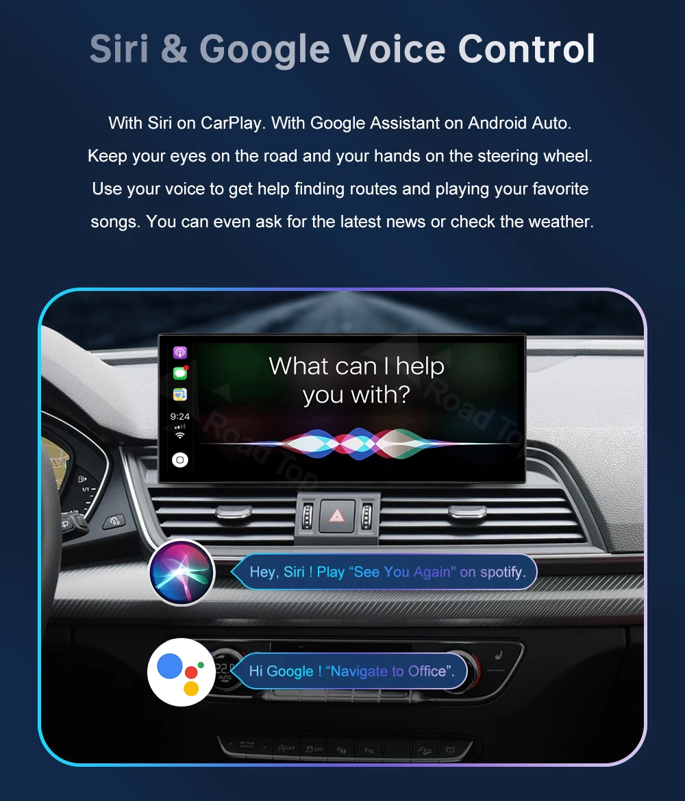 12,3 Zoll Multimedia-Display-Touchscreen für Audi Q5 MIB 2018-2019 Airplay Miracast Funktion Wireless Carplay Android Auto – Detail 12