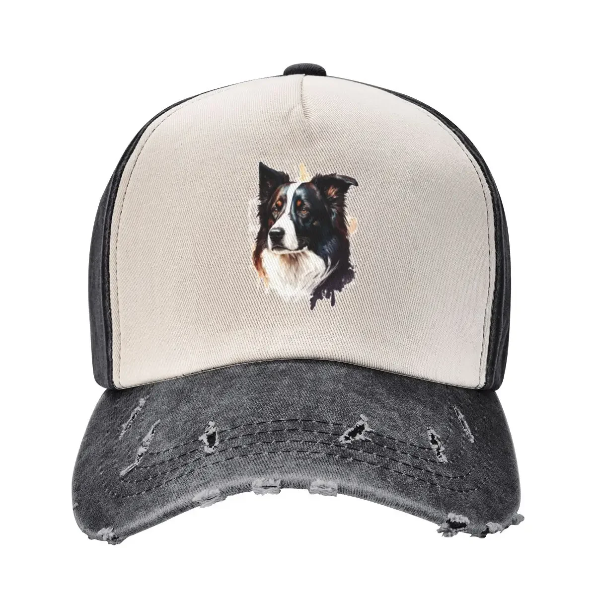 Border collie dog Baseball Cap Sun Hat For Children Golf Hat Man Caps For Women Men's