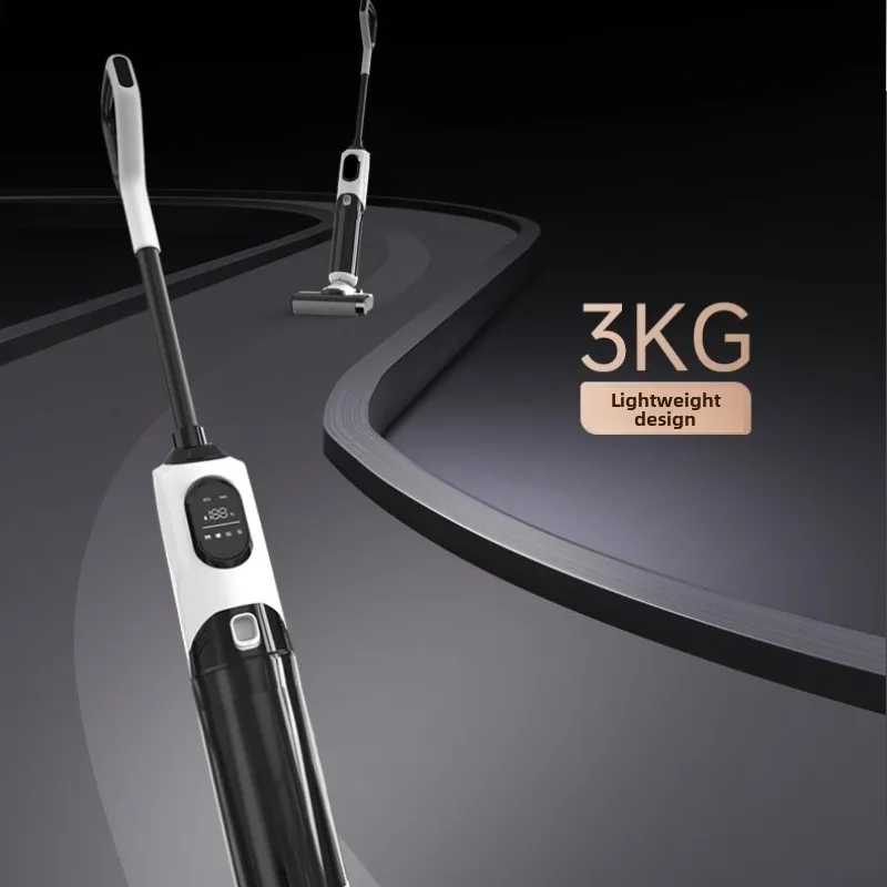 Wireless Floor Cleaner 3 in 1 Vacuum Mop Sweeper for Home with Anti Hair Tangling and Sterilization