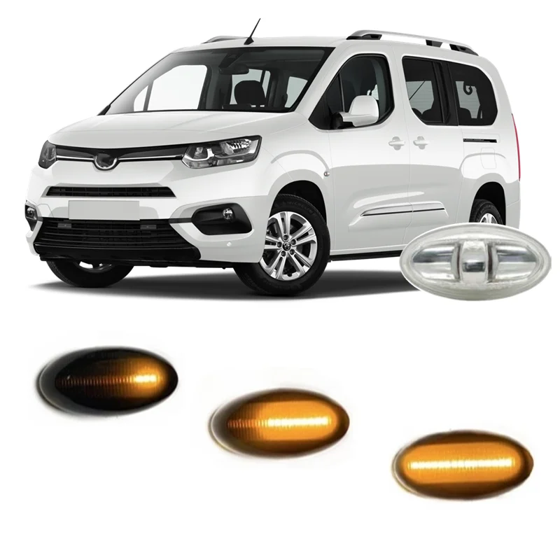 for Toyota Proace 2013 - on Dynamic LED Indicator Side Marker Turn Light Signal