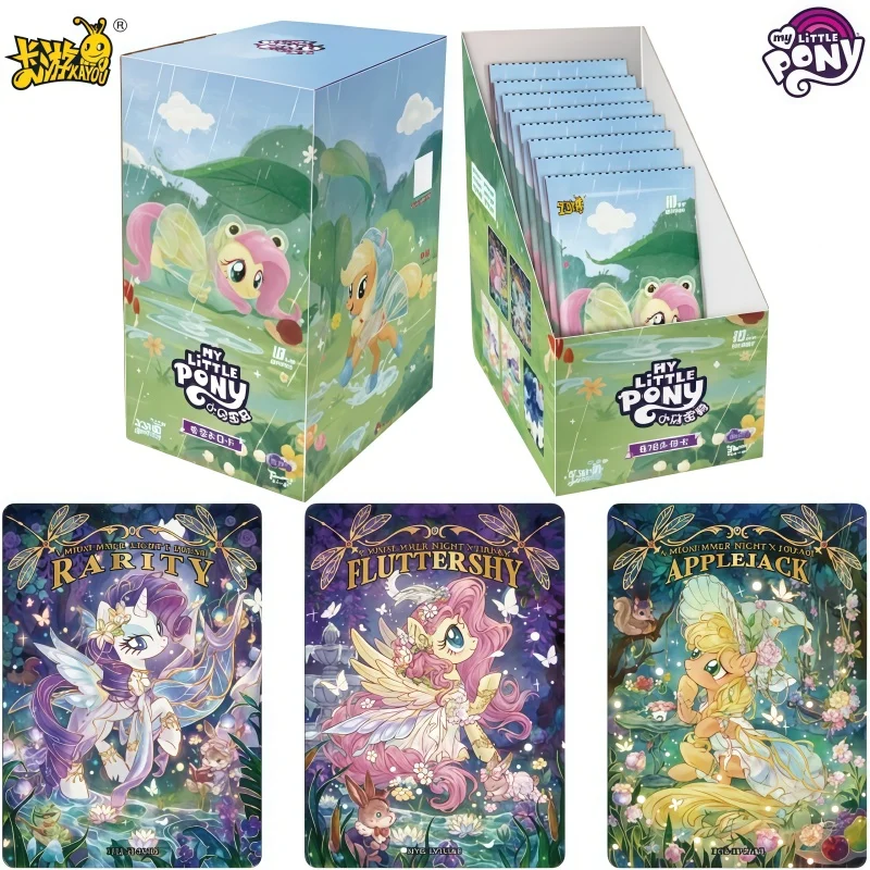 KAYOU Genuine My Little Pony Card Huiyue 12 SC Zhi Zhen Jing Huan Ka Animation Cartoon Game Collection Card Peripheral Toy Gift