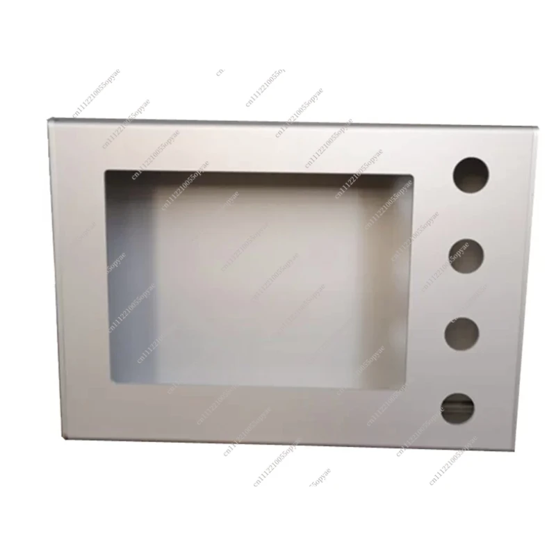 7 Inch Aluminum Alloy Touch Screen Mounting Box Industrial Control Panel Enclosure Handheld Operation Box Display Controller