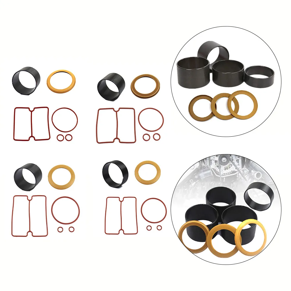 6pcs/set Premium Quality Oil Free Cylinder Sleeve & Piston Ring Kit For 550W 750W 950W 980W 1100W 1500W Air Compressor