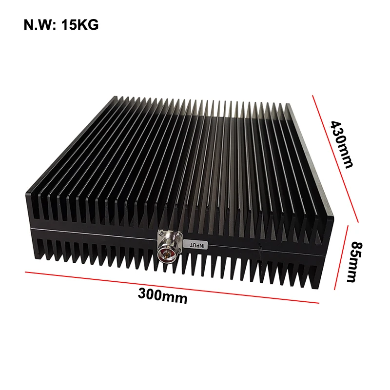 High Power N type Microwave Attenuator 50ohm 3G/4G 30db 40db 50db 500W coaxial Attenuator