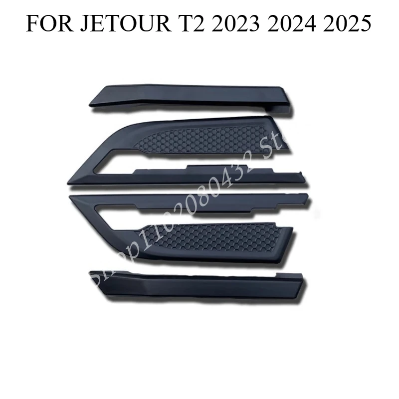 

FOR JETOUR T2 2023 2024 2025 Car Accessories ABS front hood engine hood handle decorative cover Trim