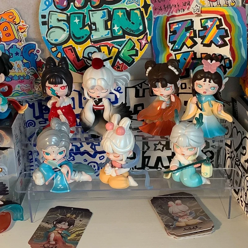 صندوق أعمى جديد مخزون حقيقي أنيتا V5 الجبال والبحار لديها سلسلة أروح ألعاب عصرية تمثال صندوق غامض زخرفة سطح المكتب #2