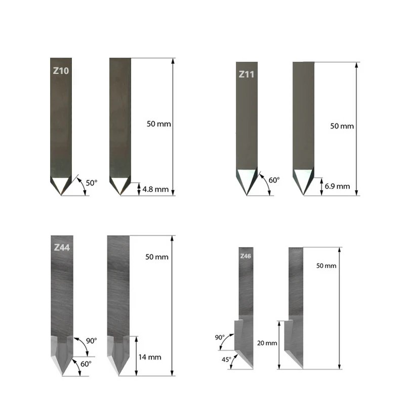 Vibrating Knife Oscillating Blade Soild Carbide ZUND digital cutting machine Z1 Z10 Z16 Z17 Z21 Z28 Z42 Z46 Z50 Z28 Z50 Z71