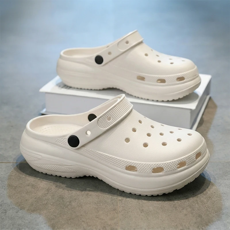 Big Size Girls Clogs Kid Summer Sandals EVA Thick Sole Platform Garden Shoes Luxury Casual Sports Slipper Sandals for Women