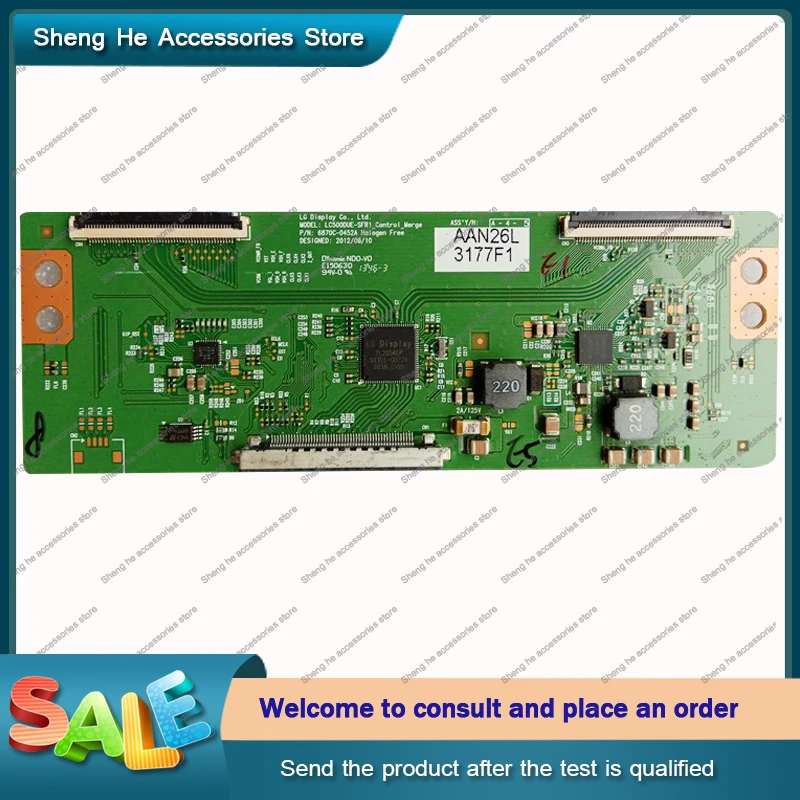 T-CON Board for  42LN5100-CP 42ln5300 42LA620V-ZA 6870C-0452A 6870C-0451A LC500DUE-SFR1 LC420DUE(SF)(R1)