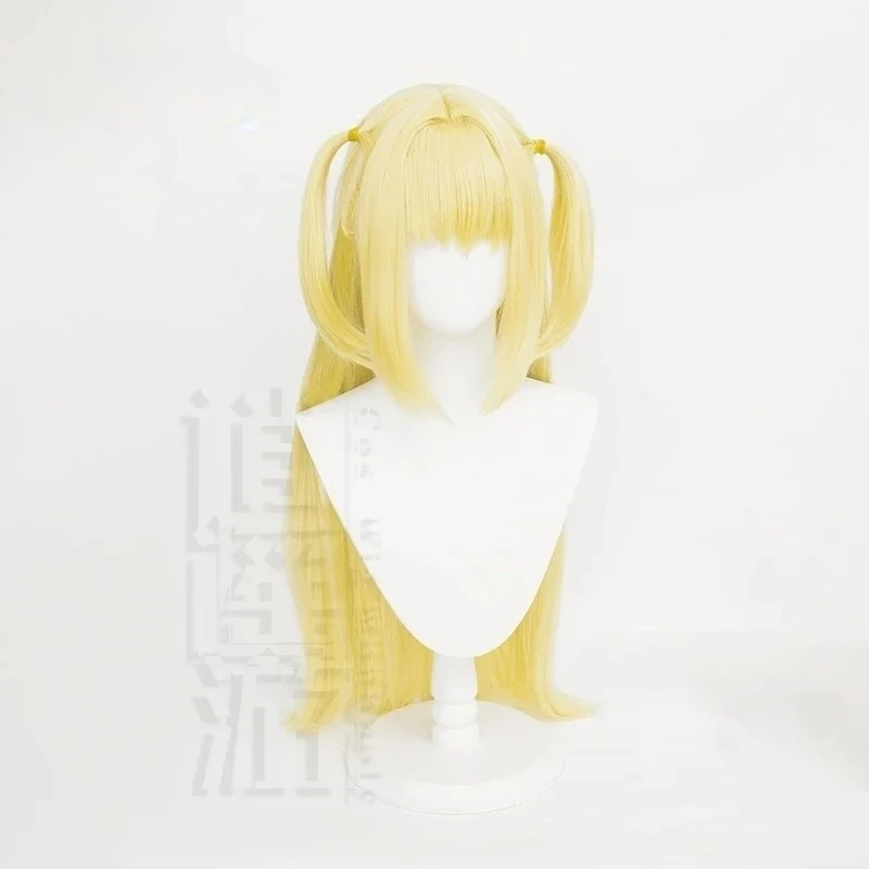 Disponibile Miss Misa Halloween Corsetto gotico nero con lacci Top e gonna con calze a rete e maniche Costume cosplay e parrucca