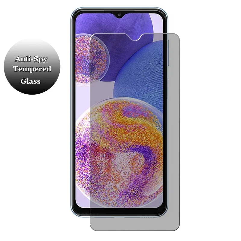 Funda protectora de pantalla de vidrio templado antiespía para oppo a78, cubierta para oppoa78 a 78 78a, vidrio protector de privacidad para teléfono