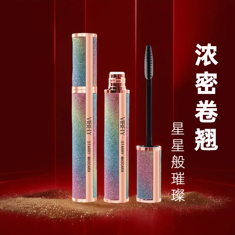 มาสคาร่าเพชร Shining Galaxy Sequins มาสคาร่ากลิตเตอร์กันเหงื่อ ดีไซน์น่ารัก ติดทนนานตลอดวัน ขนตายาว