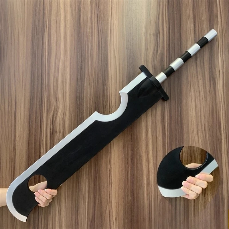 100 سنتيمتر تأثيري اكسسوارات أنيمي لعبة الطرفية موموتشي Zabuza شفرة نموذج لعب الأدوار الدعامة هالوين زي حفلة الدعامة