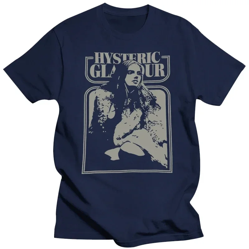 Hysteric Glamour Printed T-shirt Man Women Cotton T-shirt Men's T-shirts 2026 Summer Men's Clothing Tops High Quality Streetwear