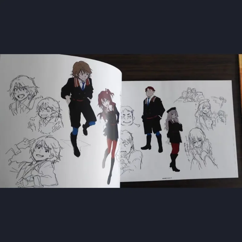 DARLING in The FRANXX Darli-fra Artbook Concept Art Collection DIF Storyboard Animation Artwork Line Art Full-Color Anime Manga