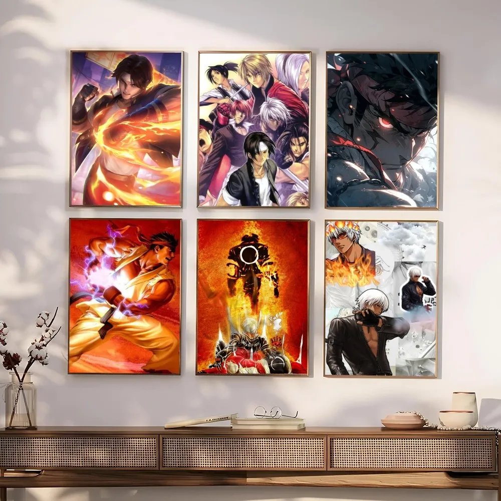 T-the King Of Fighters Poster Paper Print Home Living Room Bedroom Entrance Bar Restaurant Cafe Art Painting Decoration