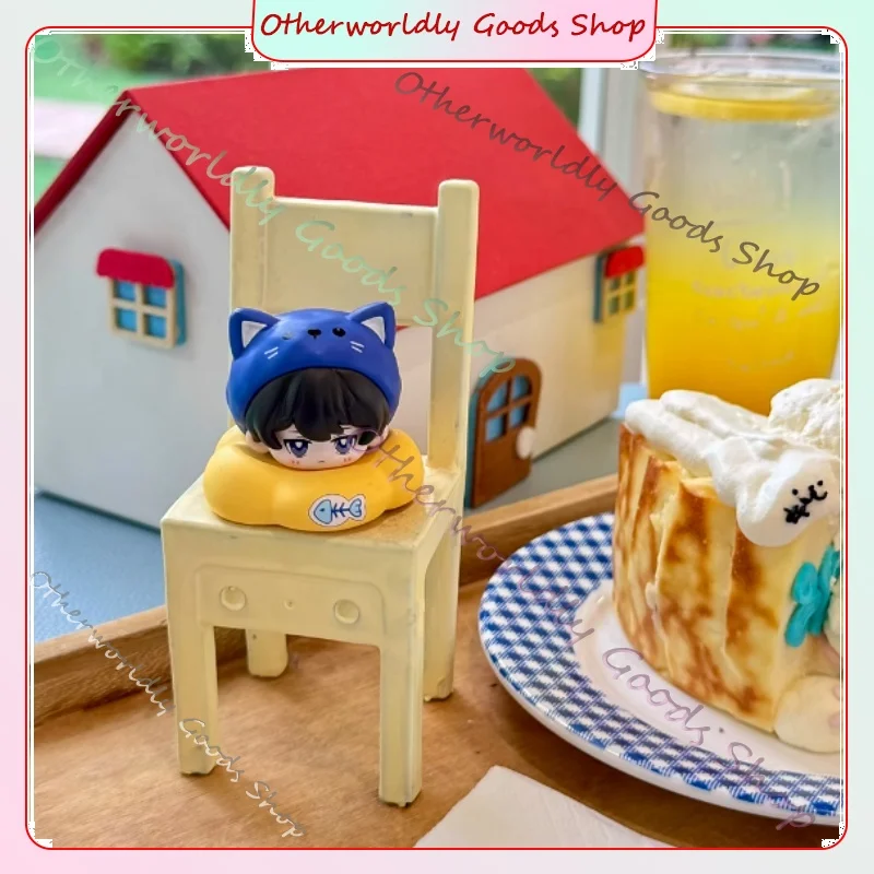 A tumba perdida fofo pequeno ninho série empilhamento caixa cega decoração de mesa coleção presente do feriado brinquedos anime estatueta