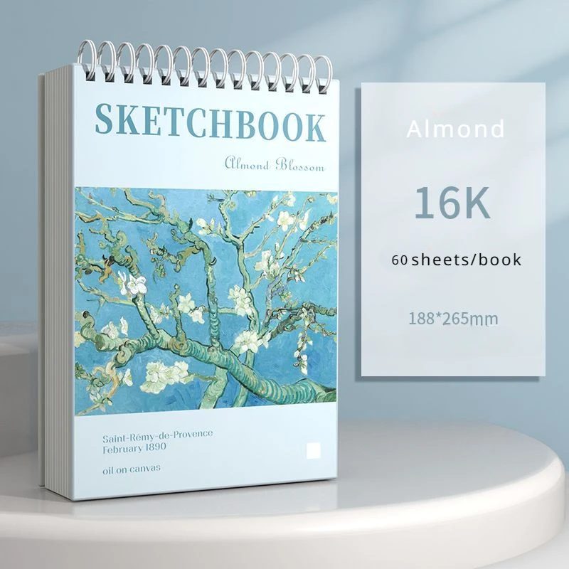 Imagem -04 - Starry Sky Drawing Book Sketchbook Espessado para Artistas Pastel a Óleo Lápis de Aquarela a4 16k 60 Folhas