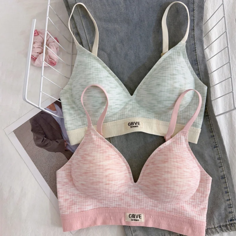 

Корейское популярное регулируемое нижнее белье с плоской грудью для девочек с внешней расширяющейся грудью, маленькая грудь, собранная для изготовления их