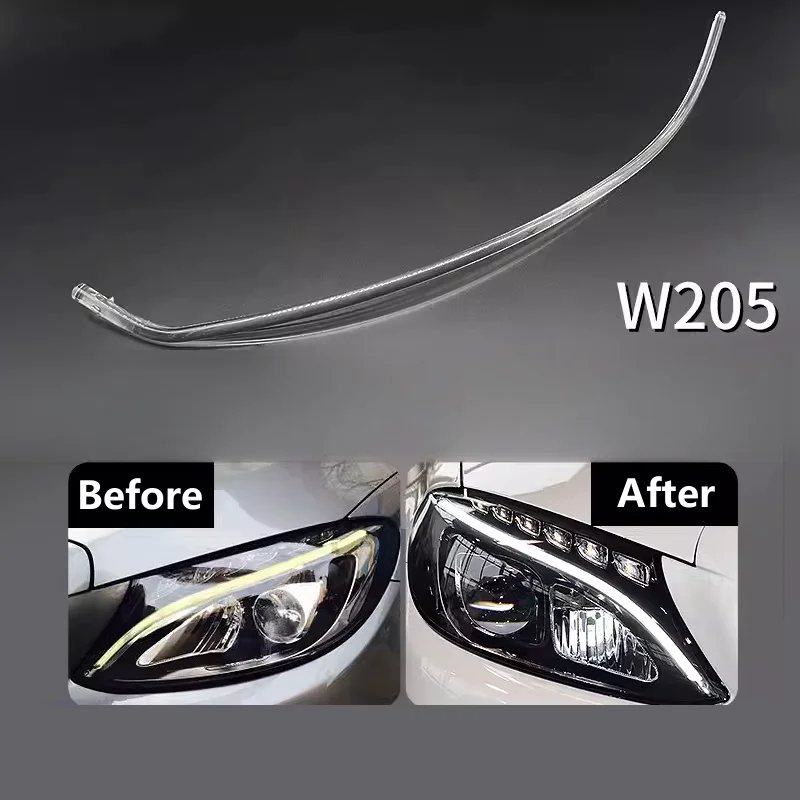 

For 2015-2022 Mercedes-Benz C-class Daytime Running Light Strip W205 Tube Light Source Yellow