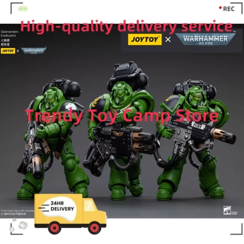 

【24-hour Shipping】JOYTOY Dark Source Salamander Battle Group Exterminator Team Trio 1/18 Movable Doll Toy Gift Collection