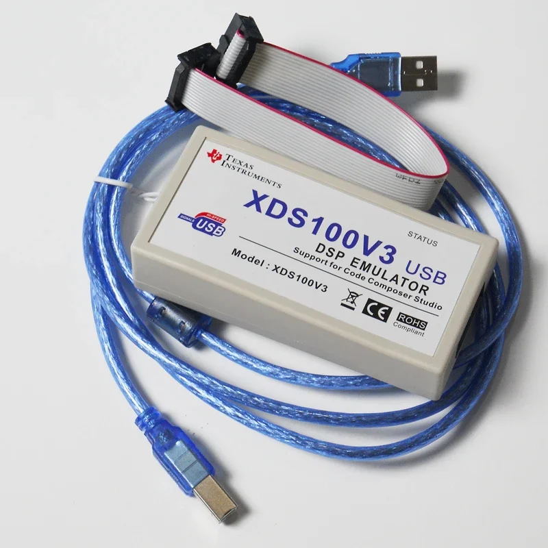 

Эмулятор XDS100V3 TI DSP JTAG Отладчик Заменить программатор xds100v2 для TI TMS320 ARM9 A8 линия загрузкиUSB2.0 поддержка ccs5/6/10/12