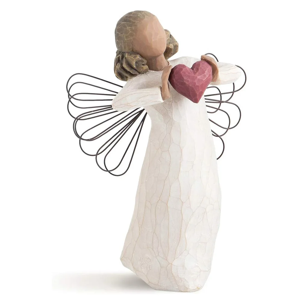 Love Angel Home furnishings sculpture art living room bedroom dining table decoration resin crafts room decoration products