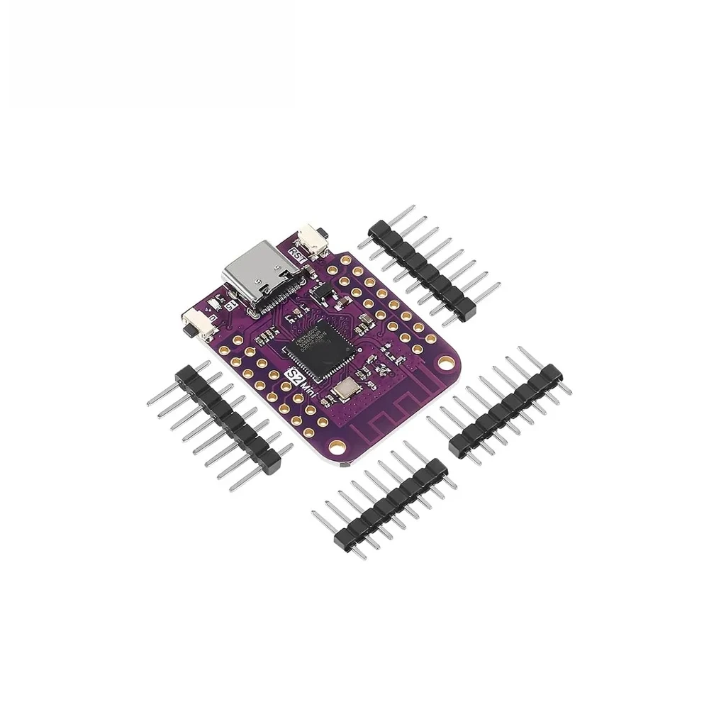 ESP32 S2 Mini WIFI IOT Board Based ESP32-S2FN4R2 ESP32-S2 4MB Flash Type-C Connect Arduino Compatible with MicroPython
