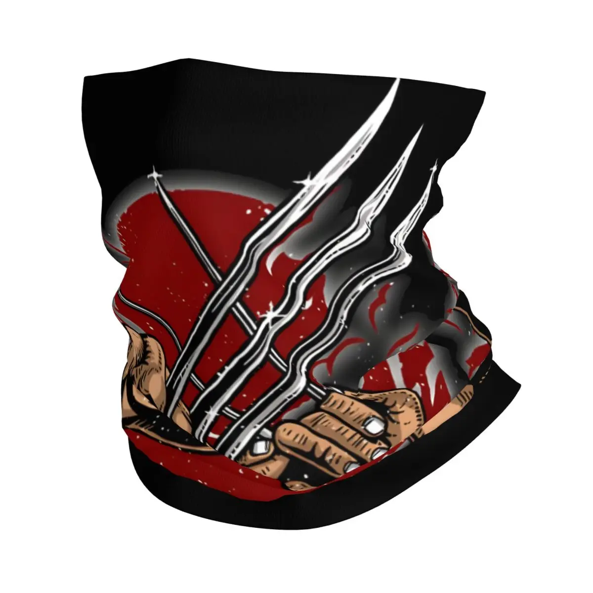 Popular Movies Deadpool & Wolverine Bandana Neck Gaiter Printed Motorcycle Motocross Face Scarf Multifunctional Headwear Cycling