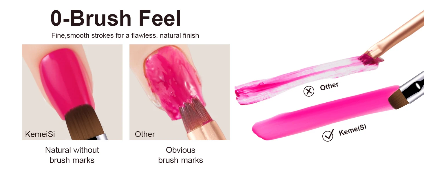 Französischer Nail-Art-Pinsel, doppelseitiger Nail-Art-Dotting-Stift, Acryl-Zeichenstift, Strass-Gel-Malerei, Maniküre-Werkzeug für Anfänger 8-20 – Detail 4