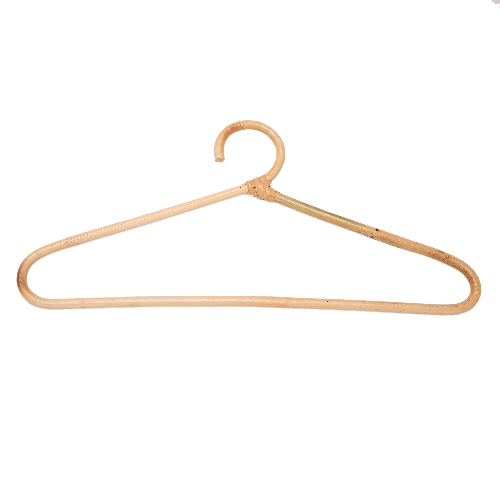 

Rattan Clothes Hanger Style,Garments Organizer,Rack Adult Hanger,Room Decoration Hanger for Your Clothes.