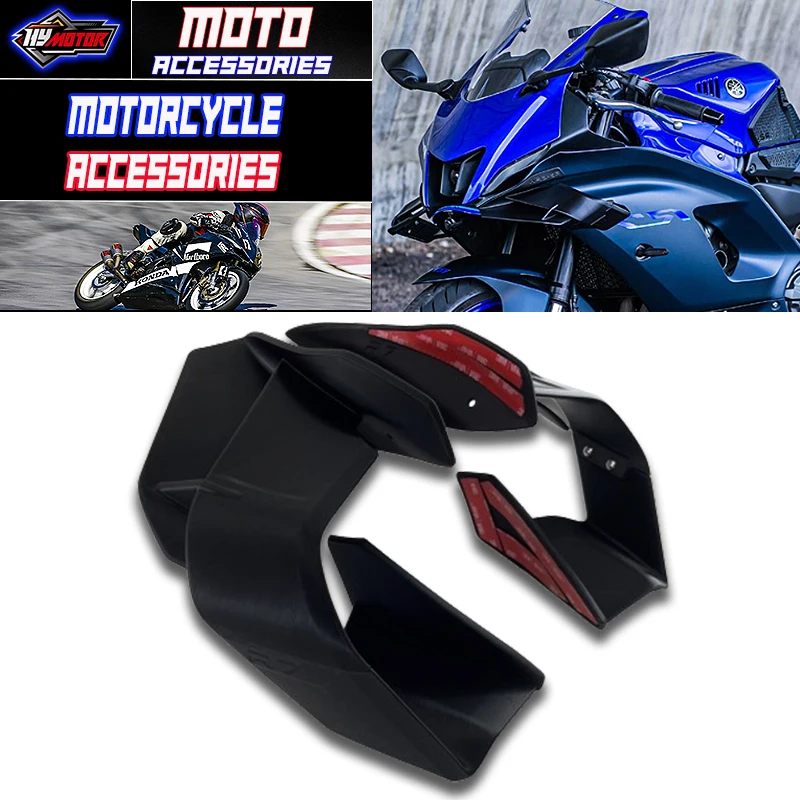 For Yamaha YZF-R7 YZFR7 YZF R7 2021 2022 2023 Motorcycles Aerodynamic Frame Fixed Wing Cover Wing Windshield Aileron Accessories