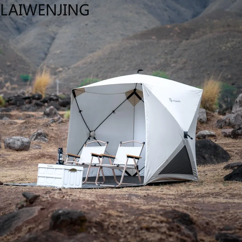 

SGF outdoor quick-opening automatic tent 3-4 people silver-coated sunshade beach tent rainproof