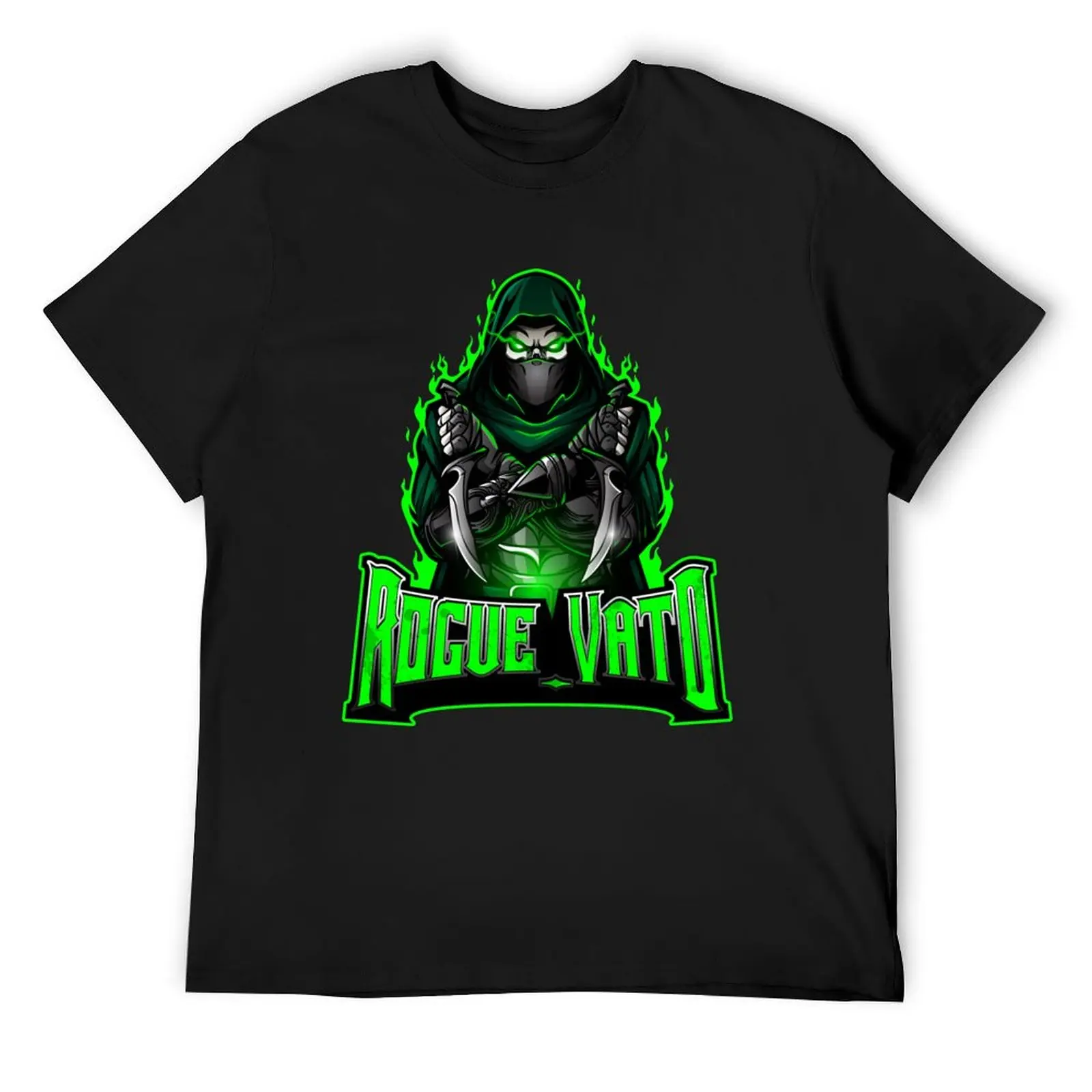 Gamer Rogue Vato T-Shirt customs vintage graphic tee anime figures plain black t shirts men