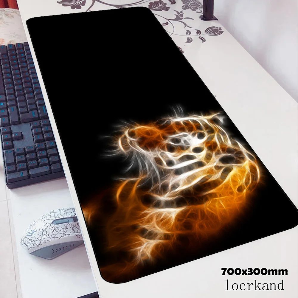 Cats mouse pads 70x30cm Tiger pad to mouse notbook computer mousepad Gift Leopard gaming mousepad gamer keyboard mouse mat