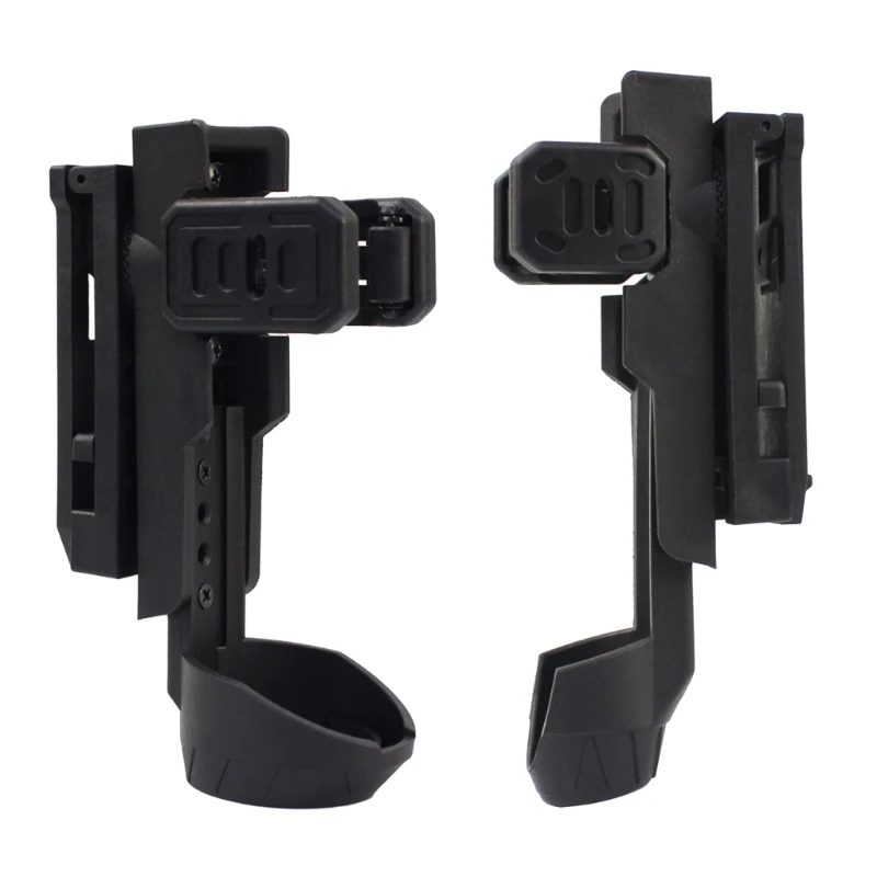 

360Rotatable Batons Holsters Tactically Flashlight Holsters Quick Release Belt Clip Torch Holder Hunting Accessories