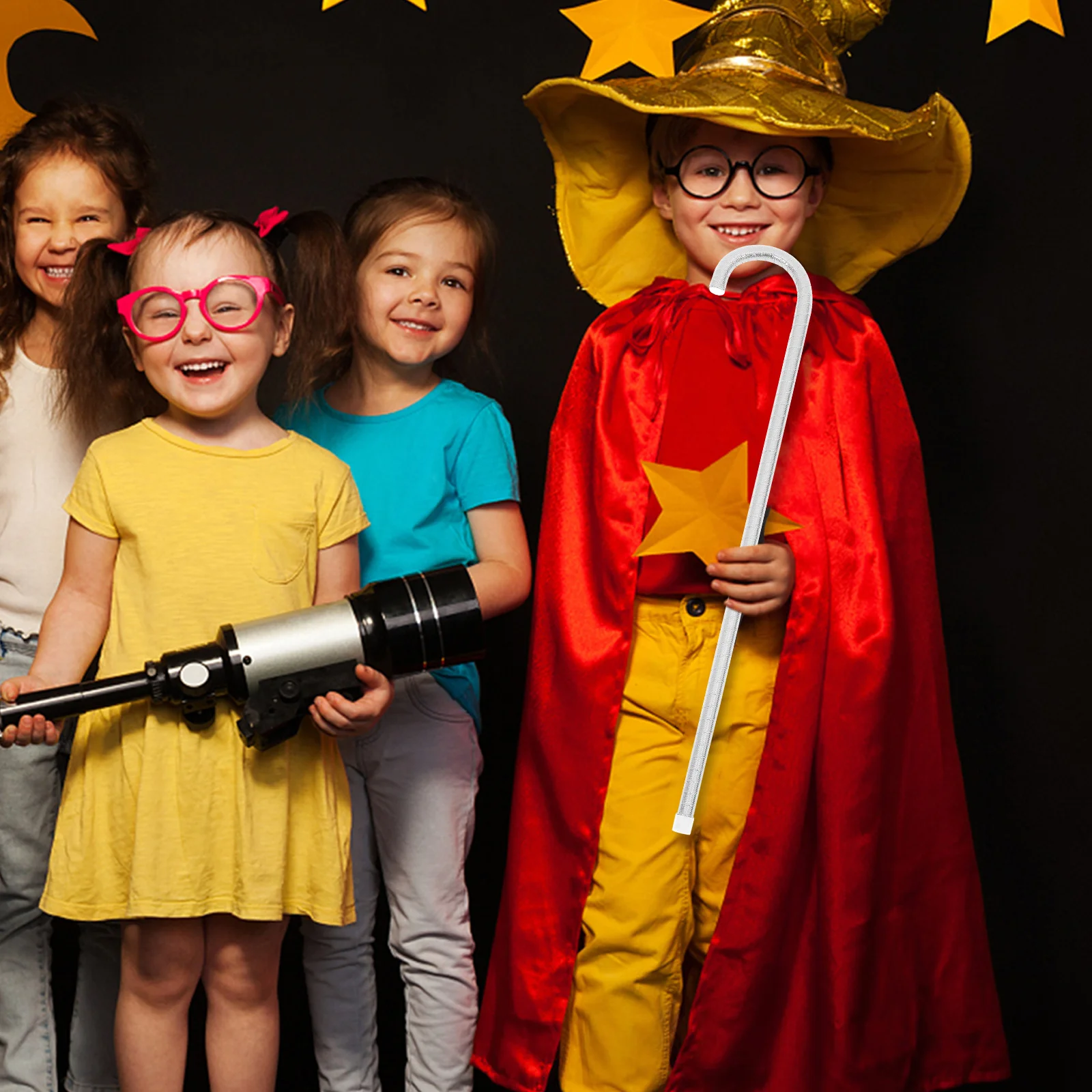 

Children Jazz Dance Cane Performance Crutch Stable Material Role Playing Halloween Party Accessory Children Dance Cane