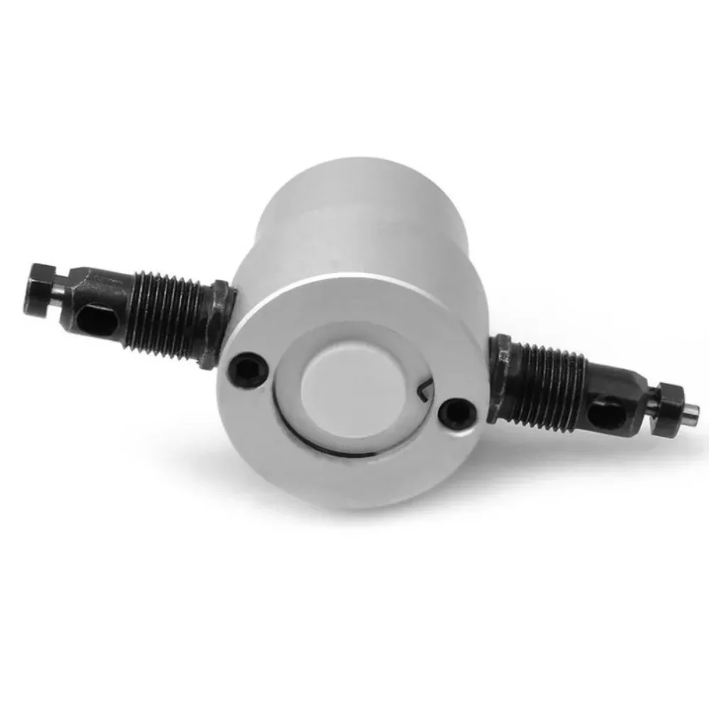 قابل للتعديل قاطع الصفائح المعدنية مزدوج الرأس الحديد القاضم أداة القطع الحفر الكهربائية مرفق تعديل لوحة لكمة مقص #5