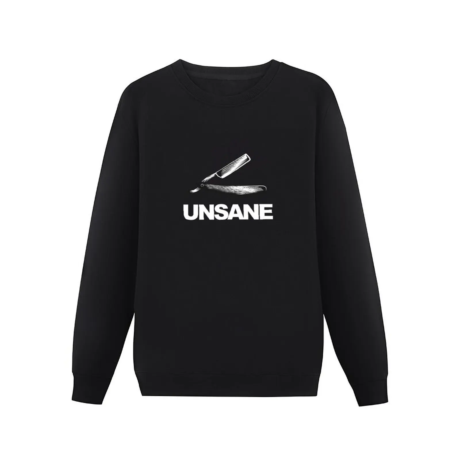 UNSANE RAZOR Pullover Hoodie anime clothes clothes for men anime clothing men's clothing anime sweatshirt