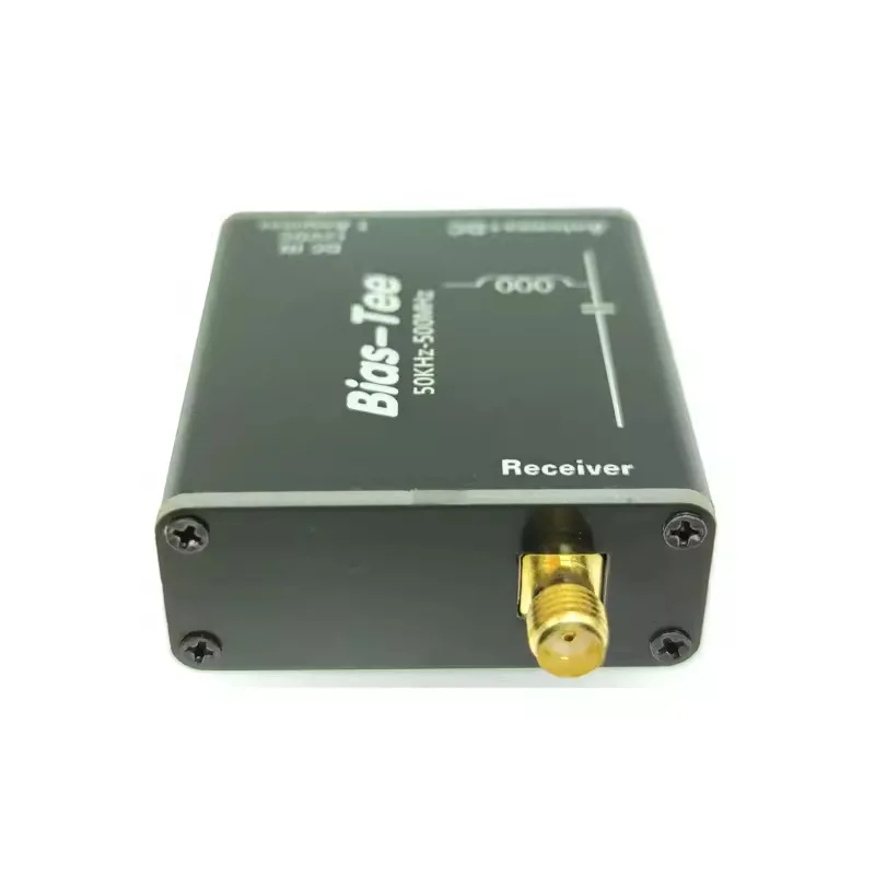 

HFDYLoopFlying Fish Antenna Feed Bias Tee 50KHz-500MHz RF DC Break device Biasing