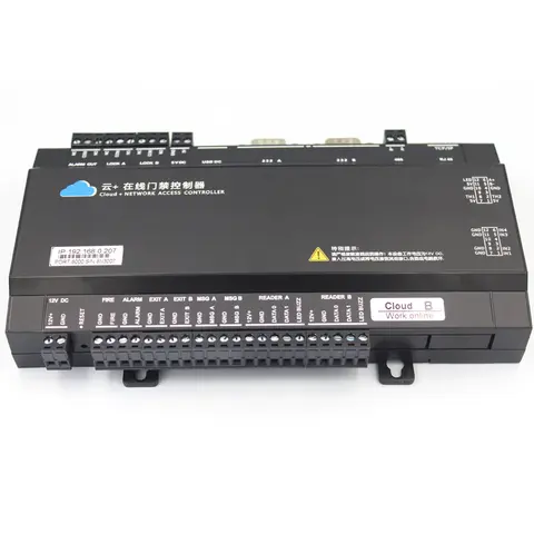 C4 TCP IP WAN WEB Wiegand Network Door Entry and Exit Access Controller Panel Cloud Server For Security Solution Access System