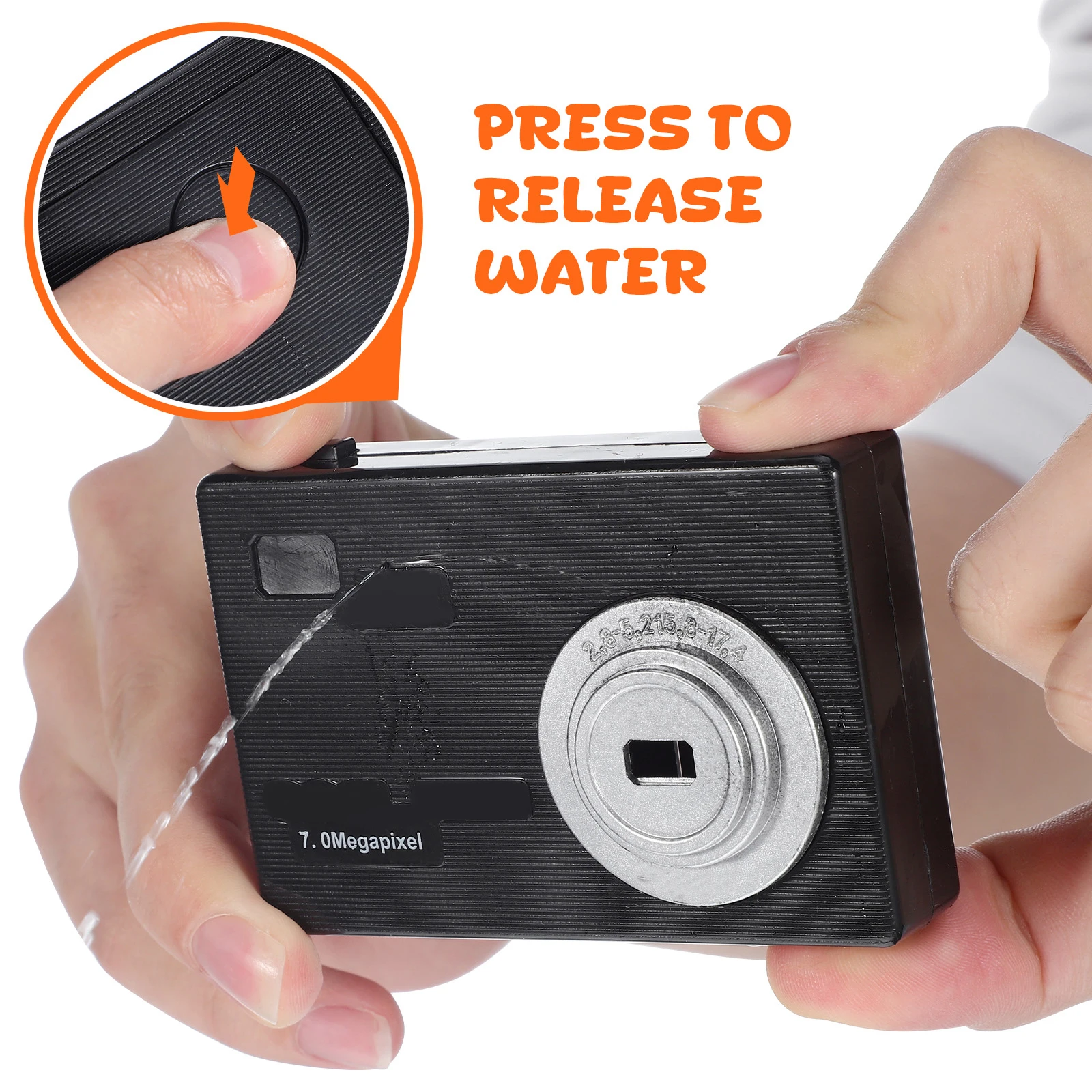 مضحك المياه المزحة الاطفال الجدة خدعة وهمية المصباح نكتة وهمية كاميرا المصباح وهمية للحزب الكمامة هدية الأسود