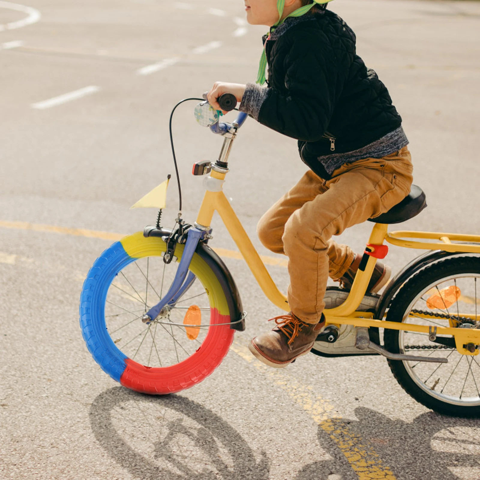 

12 Inch Explosion Proof Solid EVA Bike Tires Foam Plastic Kids Replacement Durable Wear Resistant Anti Riding